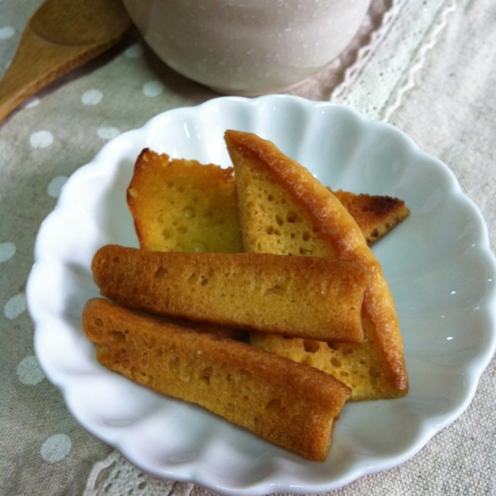 クッキーみたいなホットケーキラスク レシピ 作り方 By Minicoo9864 楽天レシピ